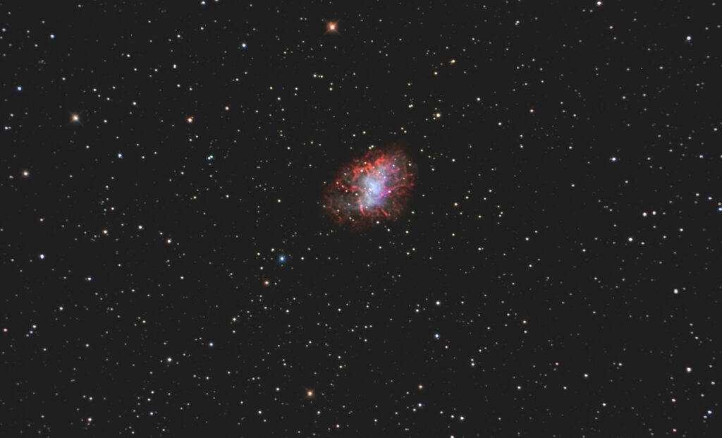 M1 – Crab Nebula LH-RHGB
