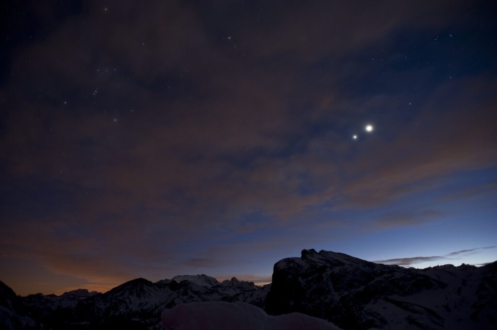 Congiunzione Venere Giove