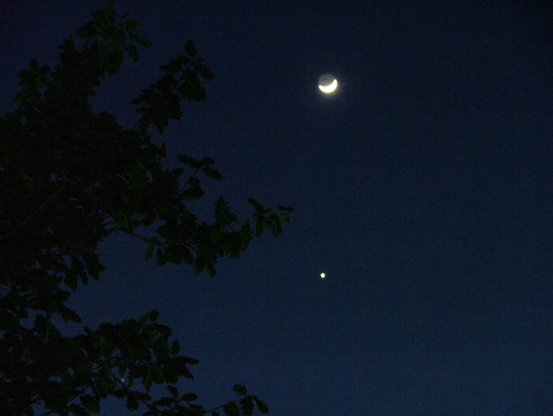 Congiunzione Luna – Venere