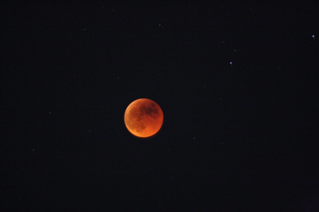 Eclissi di Luna – Luna rossa