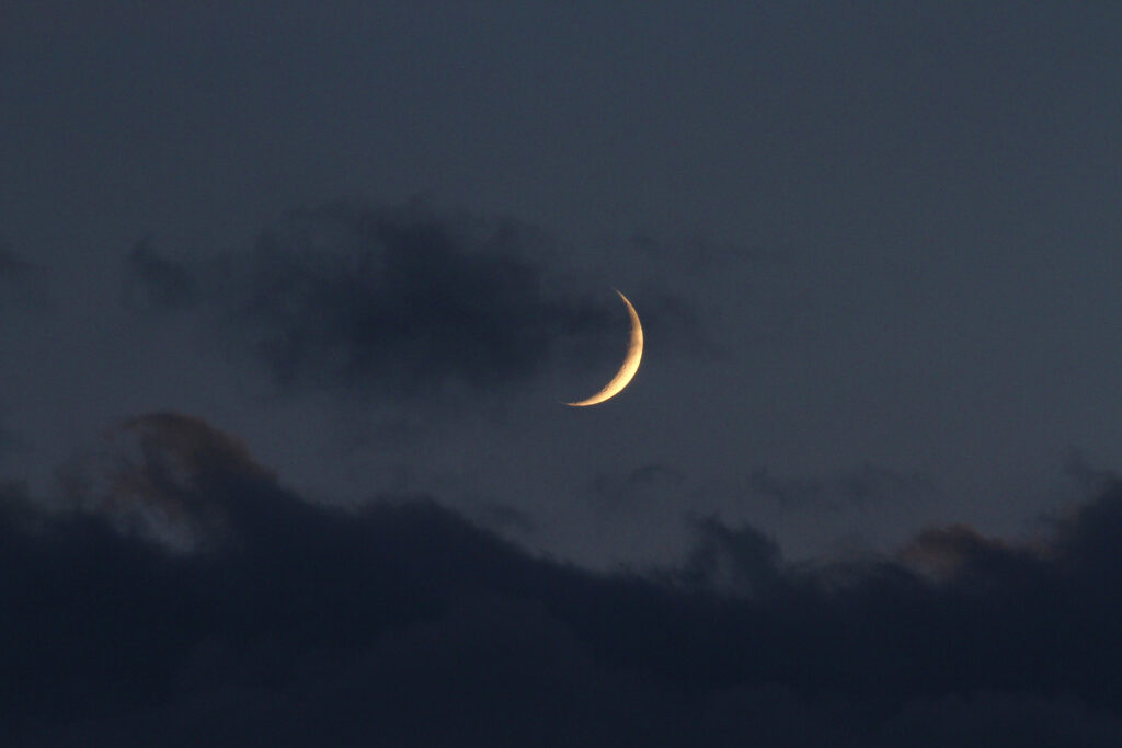 Luna al terzo giorno