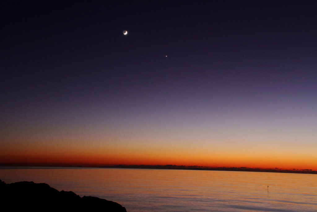 Luna e Venere – Congiunzione