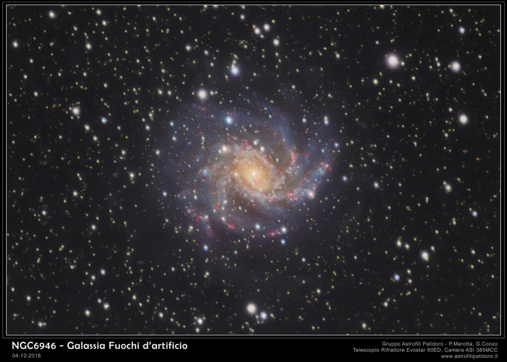 NGC6946 – Galassia Fuochi d’artificio
