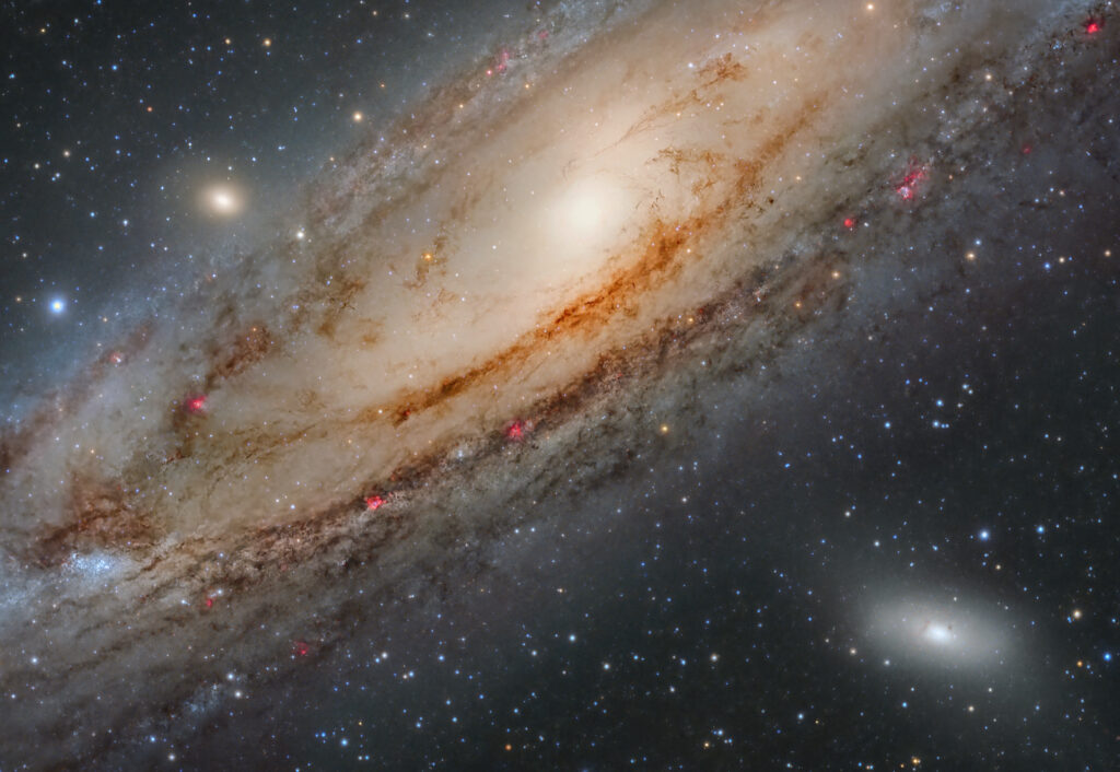 M31 Galassia Andromeda – solo rgb