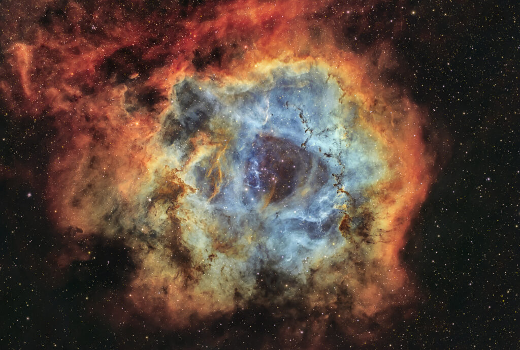 Nebulosa Rosetta Ngc2237 SHO
