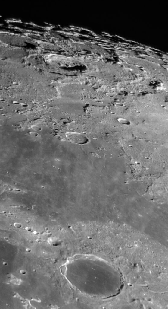 Panorama Lunare, Mare Ibrium, Plato