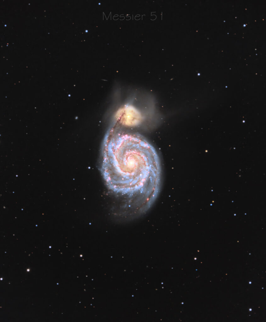 Messier 51 , la mia amata galassia