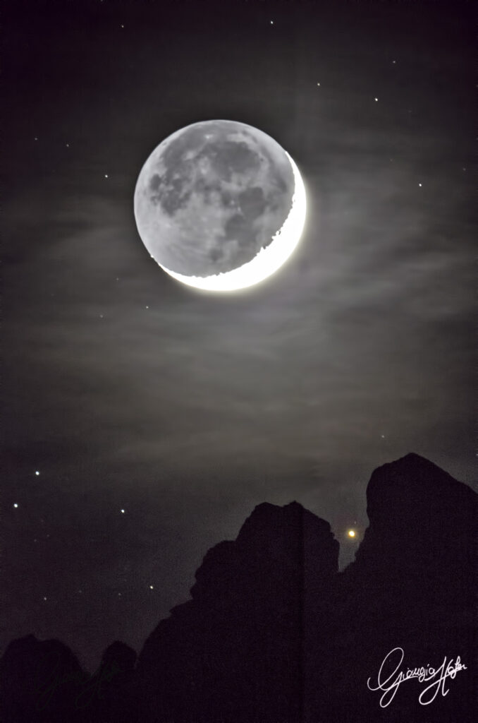 Luna e Aldebaran