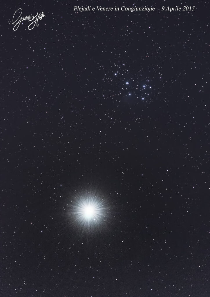 Venere e le Pleiadi