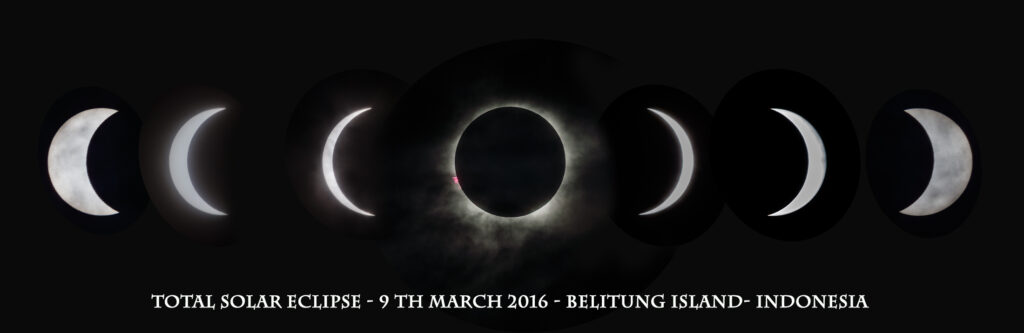 Eclissi totale di Sole dall’Indonesia