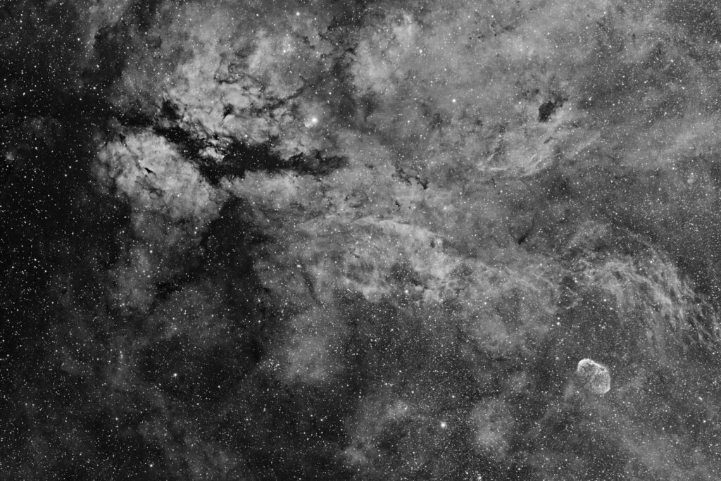 gamma cigni-crescent wide field