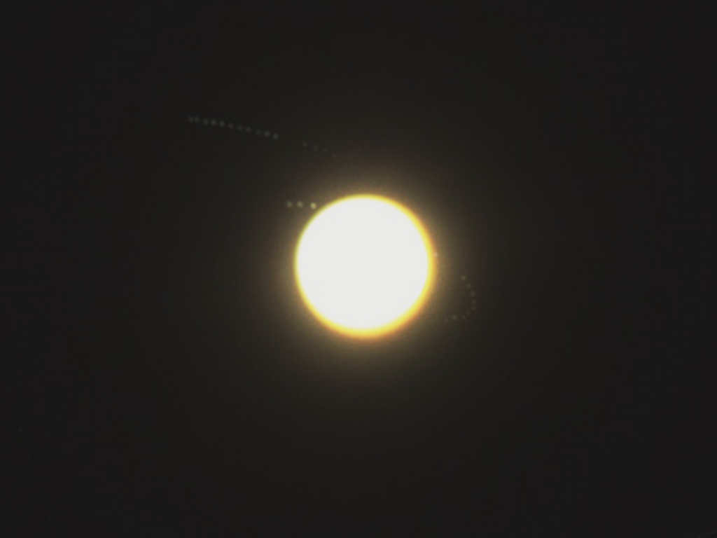 Marte e l’orbita di Deimos e Fobos