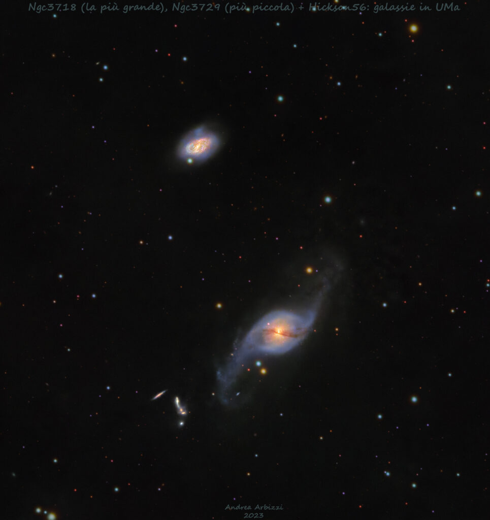 NGC3718 + NGC3729 + Hickson56