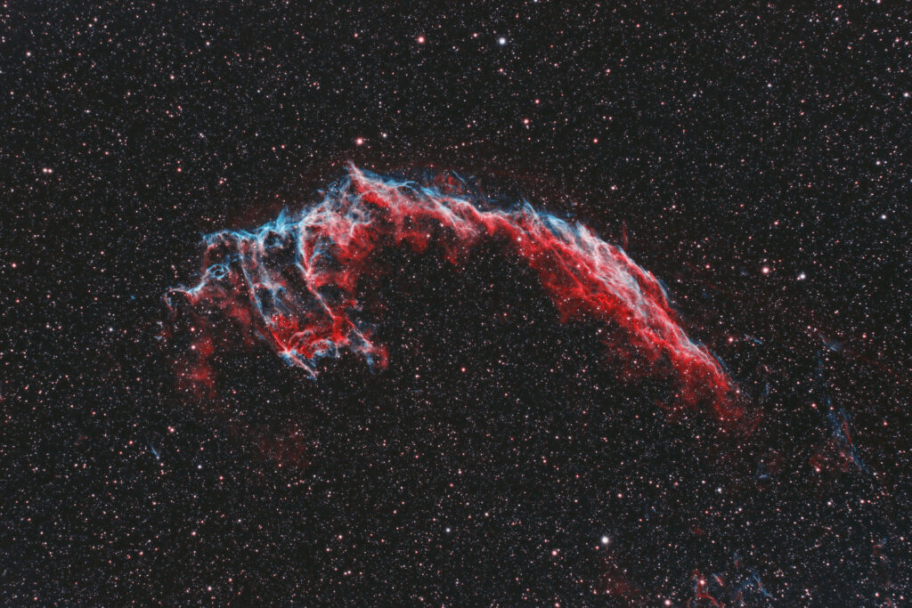 NGC 6992: una Velo, "al volo"