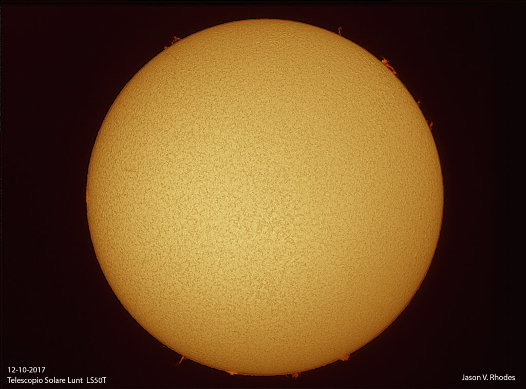 Il Sole in HAlpha