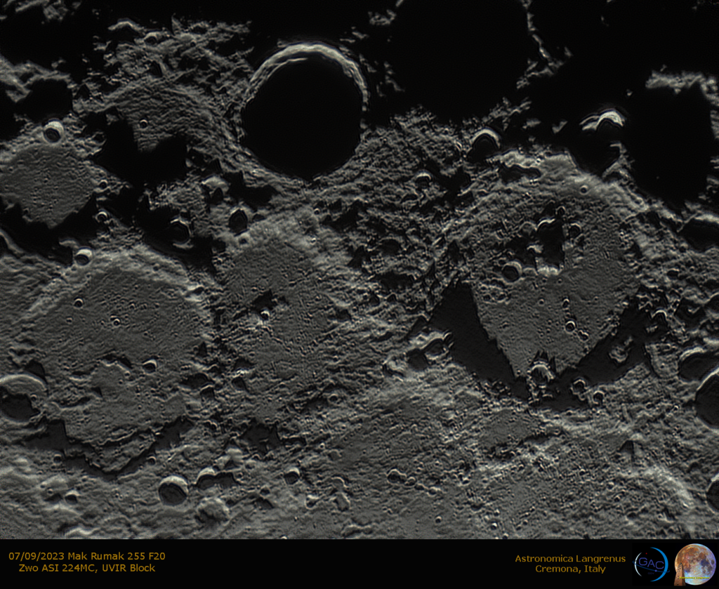 Crateri Purbach, Regiomontanus, Walther in Ultimo Quarto