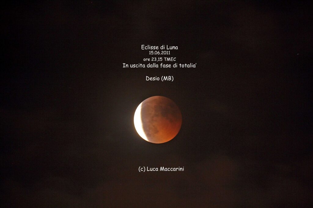 Eclisse totale di Luna del 15.06.2011