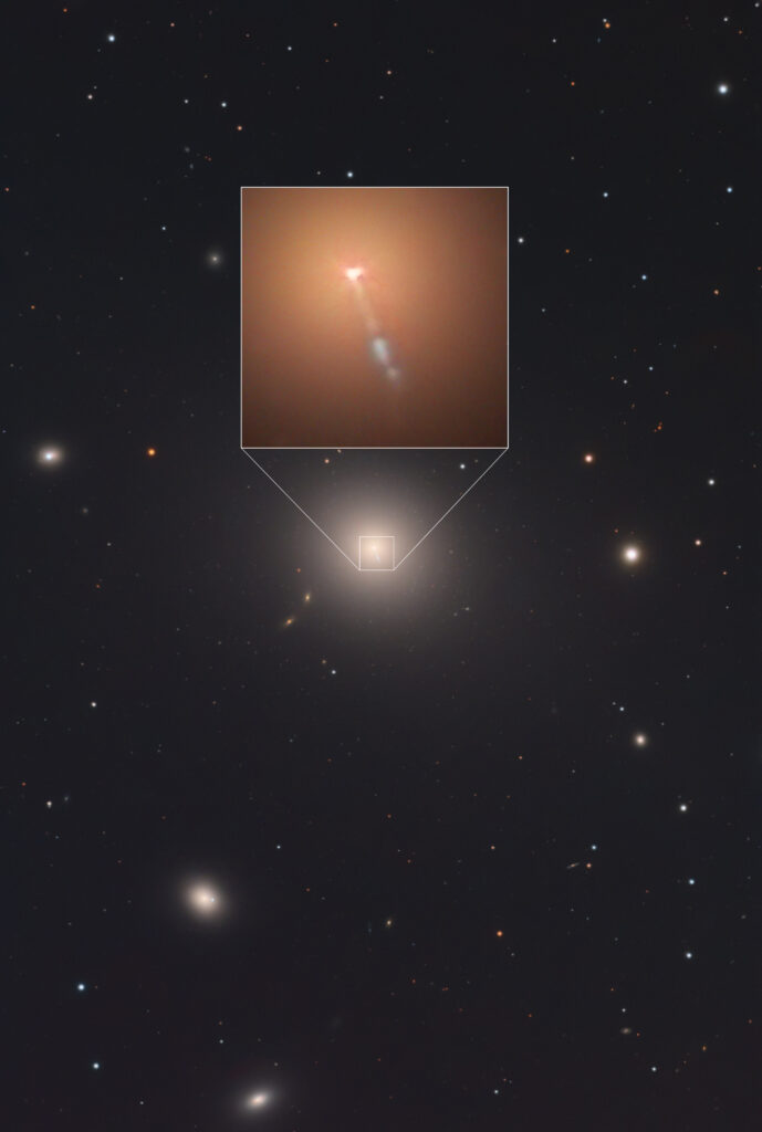 M 87 – Supermassive Black Hole relativistic jet
