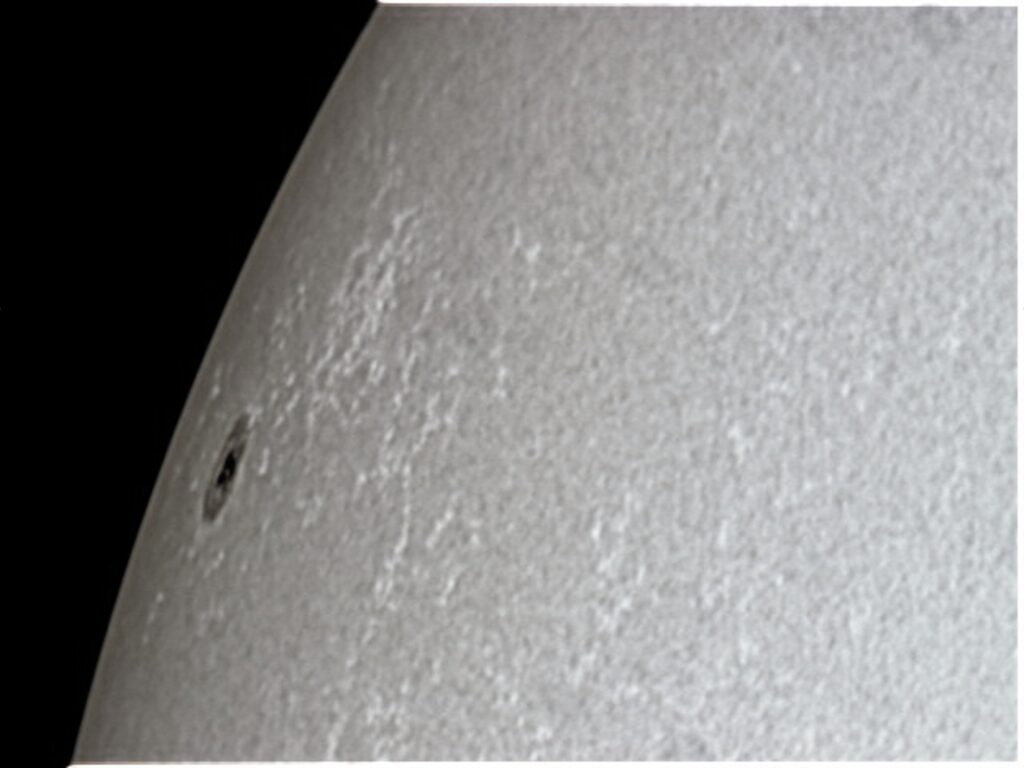 Macchia Solare 1184 con Facole II