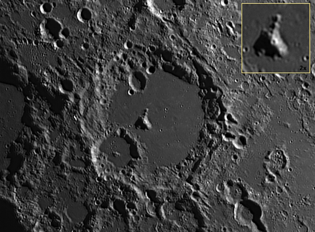 Luna – Cratere Albategnius