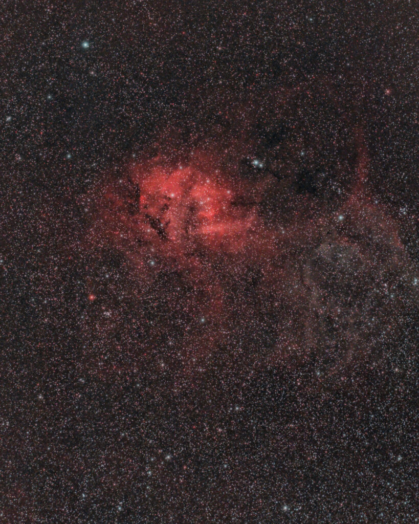 Sh2-132 – Nebulosa Leone