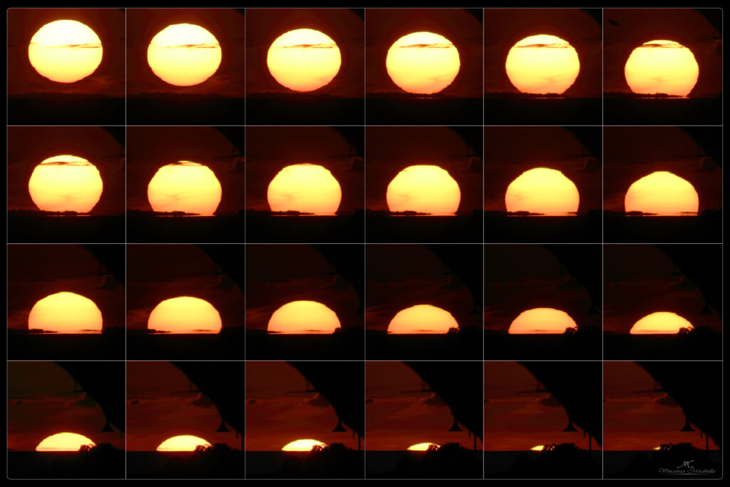 Tramonto del 17 febbraio 2021