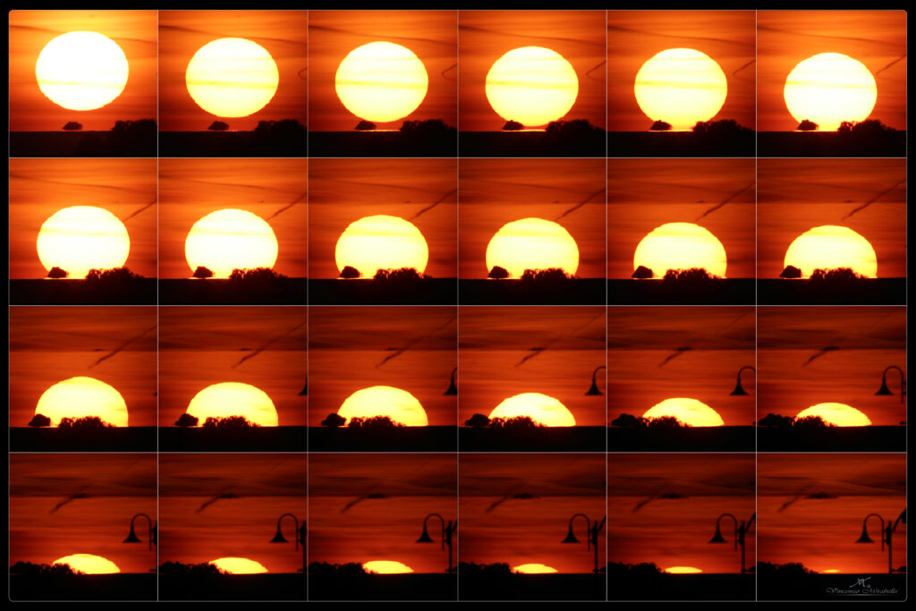 Tramonto in 24 scatti