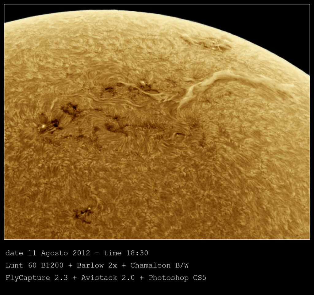 filamento solare