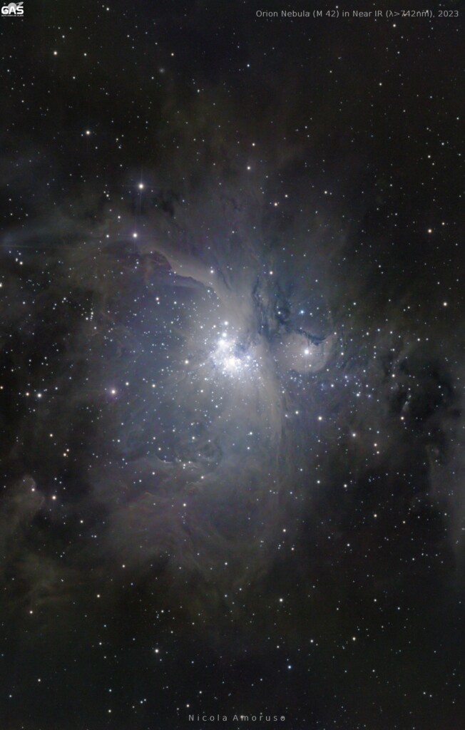 Nebulosa di Orione in Near Infra-red