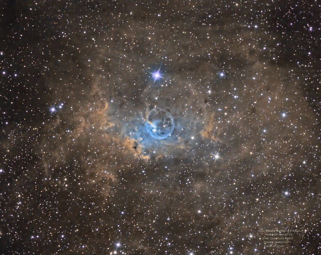 NGC 7635 –BUBBLE NEBULA —