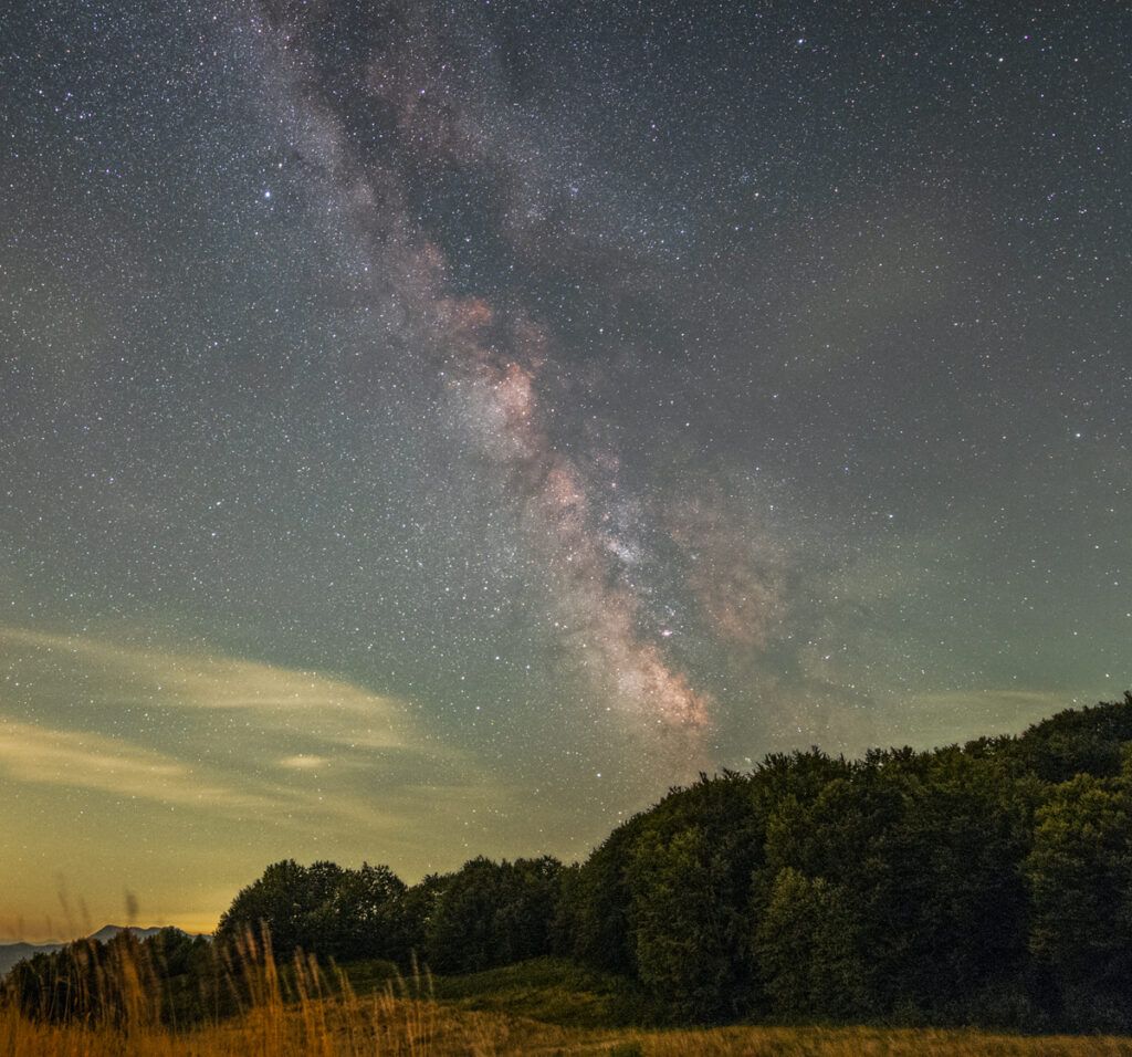 La Via Lattea da Pian dell’Armà