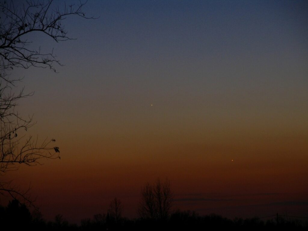 Mercurio e Giove