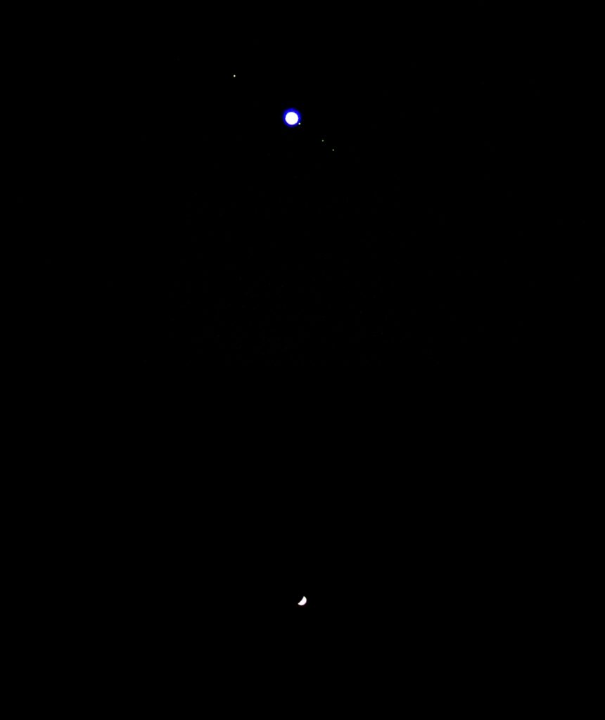 Congiunzione Venere-Giove