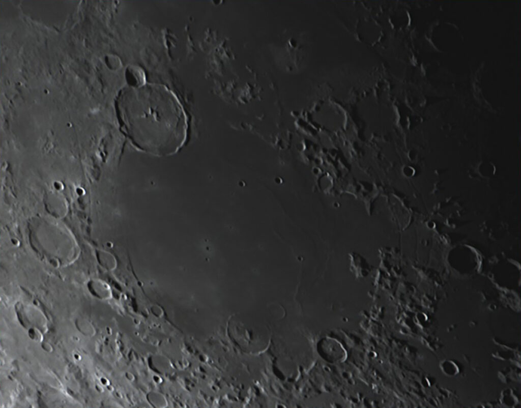 Mare Humorum e cratere Gassendi