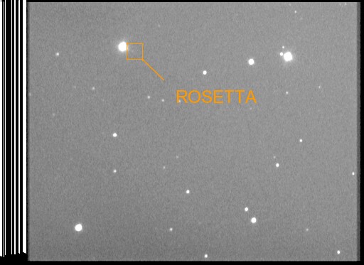 Fliby Sonda  Rosetta