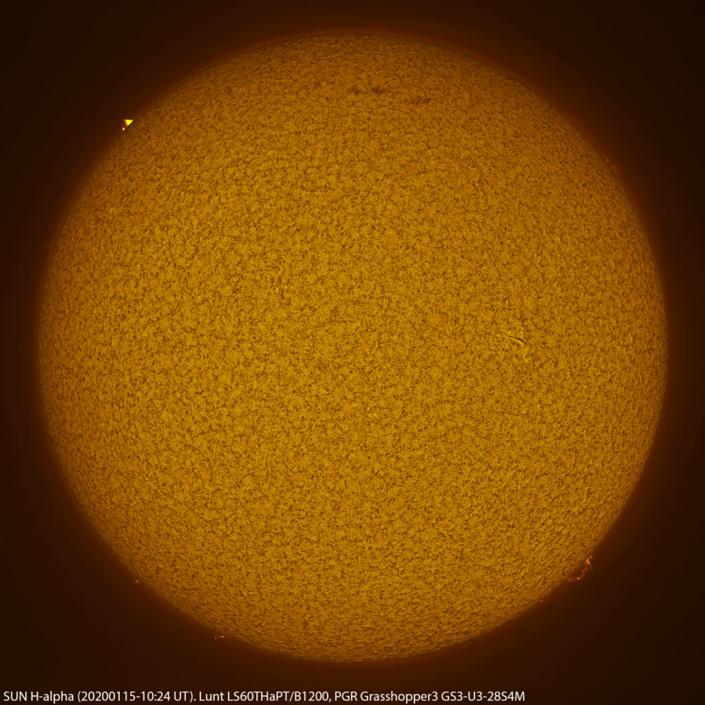 Sole in H-alpha