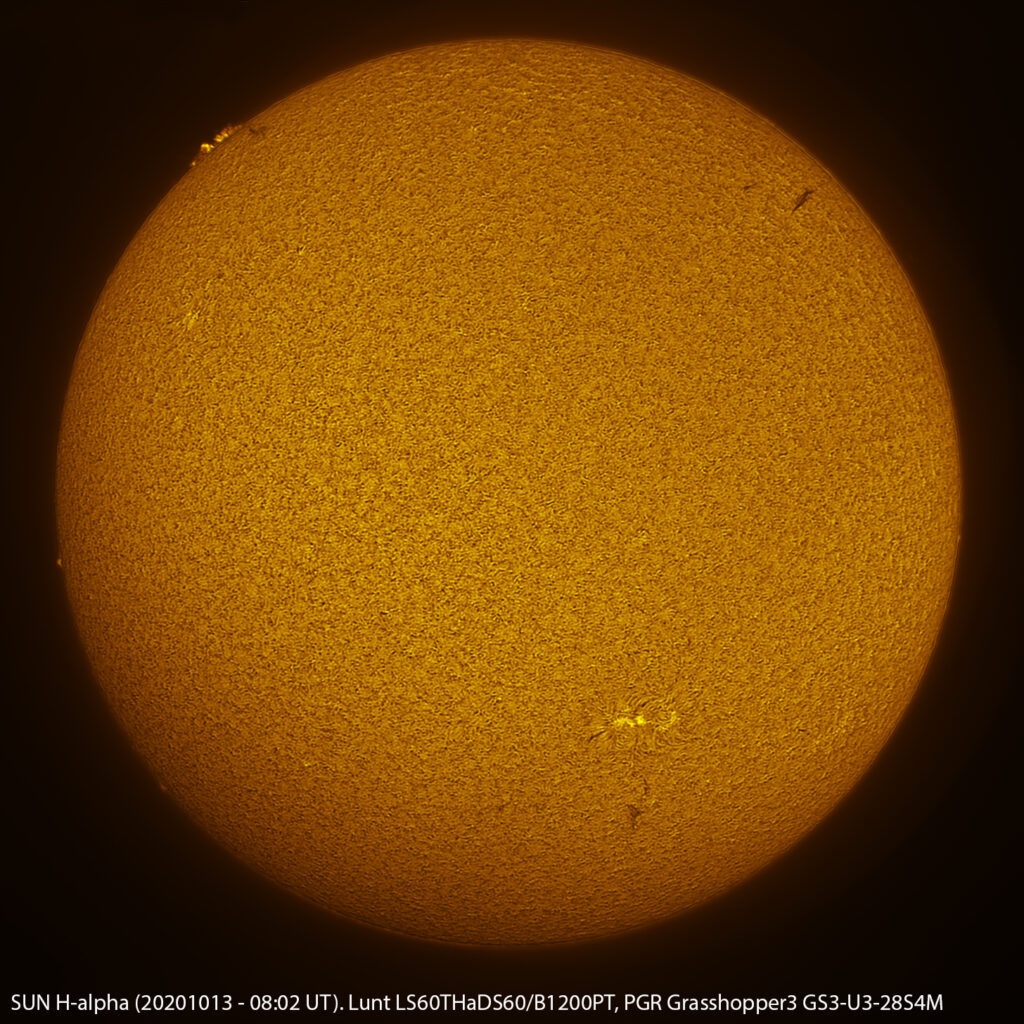Sole in H-alpha
