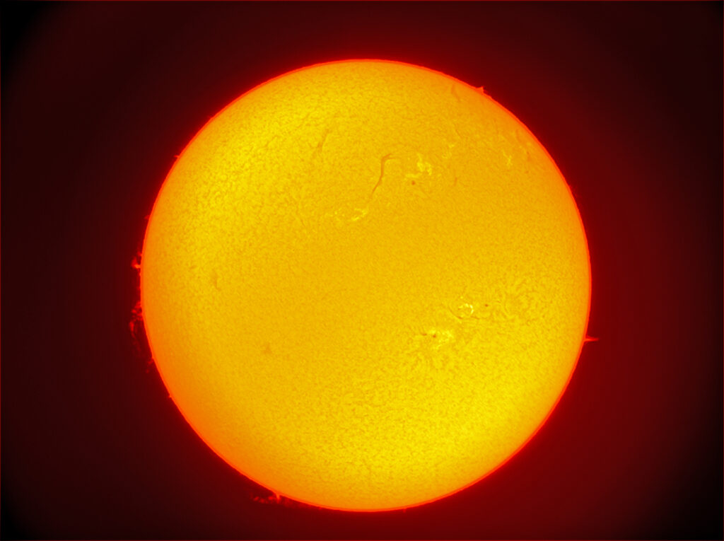 Sole in H Alpha