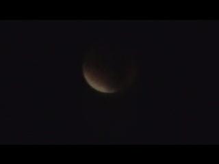 Eclissi di luna nera al termine