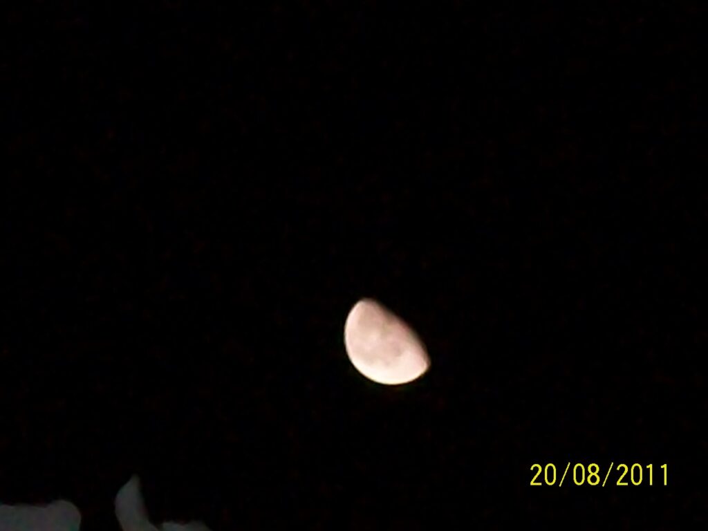 La luna prima immagine per astrofili