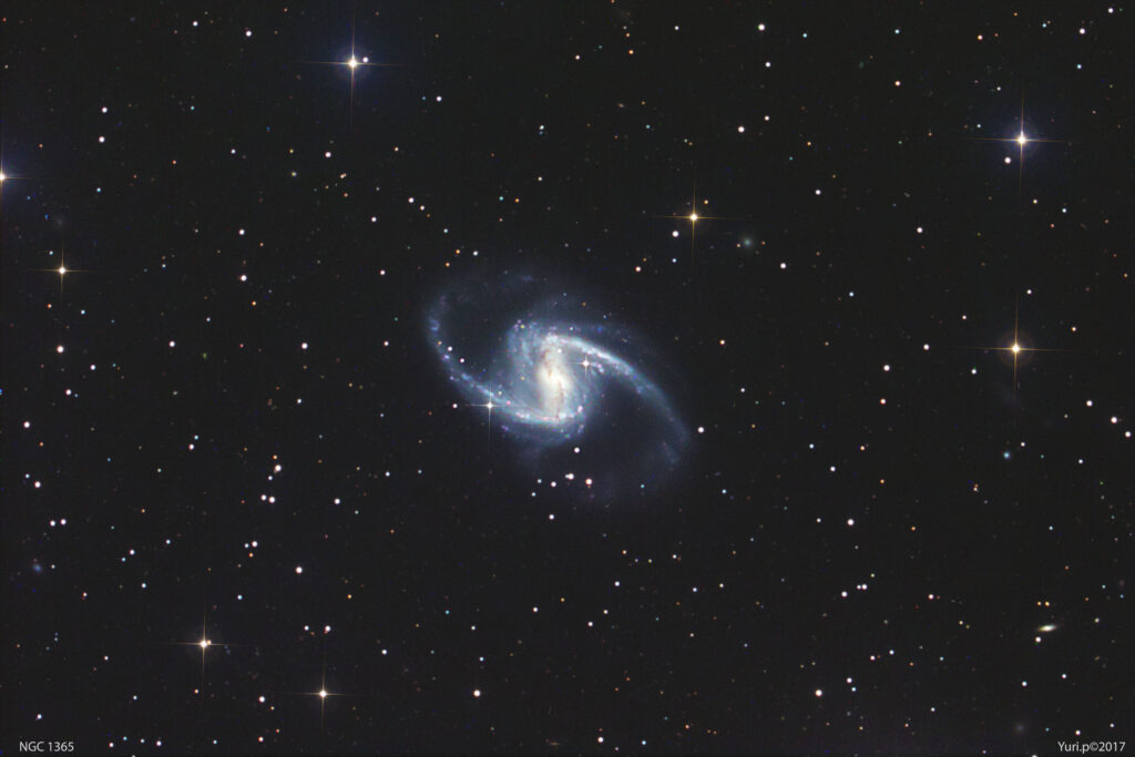 NGC 1365 nella Fornace