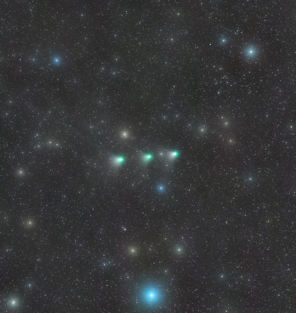 3 Days in the Life of a Comet