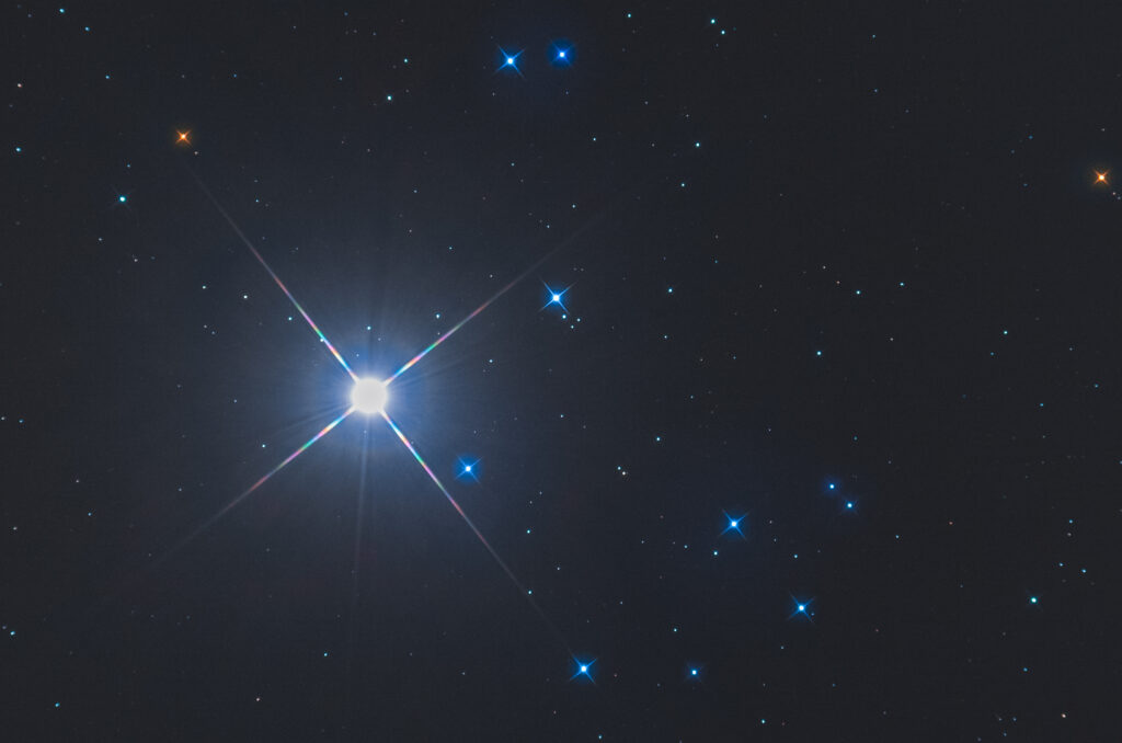 Venere nelle Pleiadi