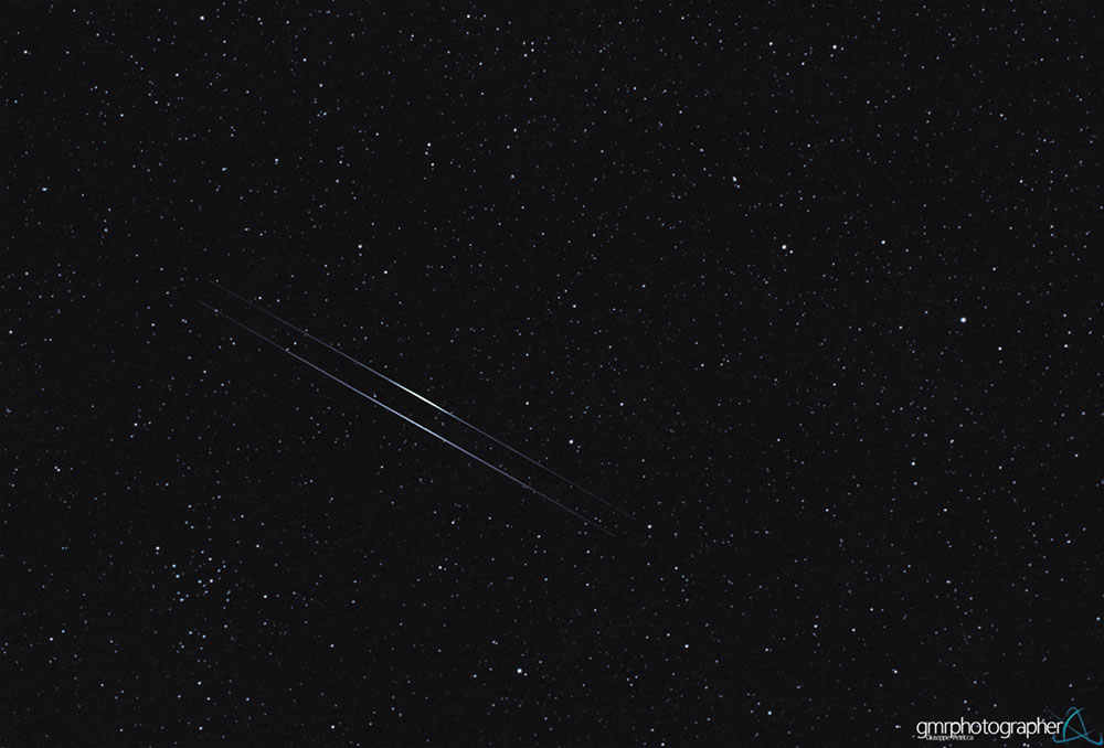 Iridium Flare nel Leone - Giuseppe Petricca Iridium Flare nel Leone - Giuseppe Petricca