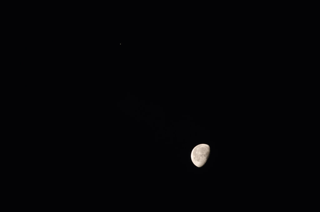 Congiunzione Luna – Marte – 9 agosto 2020